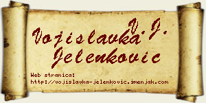 Vojislavka Jelenković vizit kartica